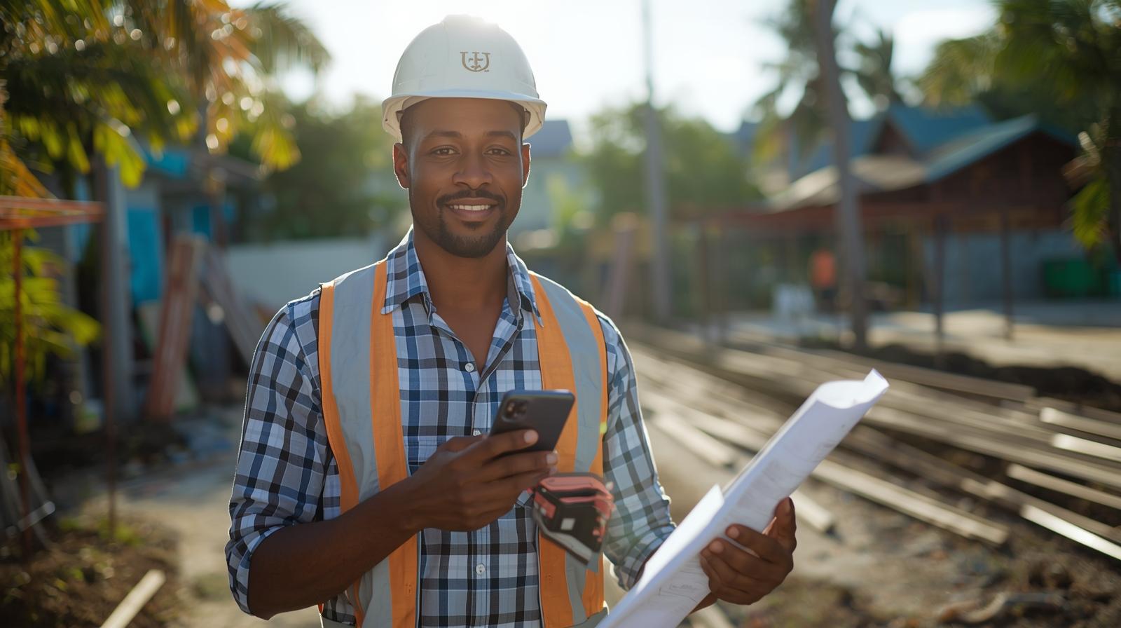 caribbean contractor smartphone job site, small business owner phone (1)